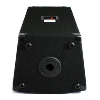 Ibiza - DISCO15B - 3-way passive trapezoidal speaker with 15/38cm woofer - 700W - Black