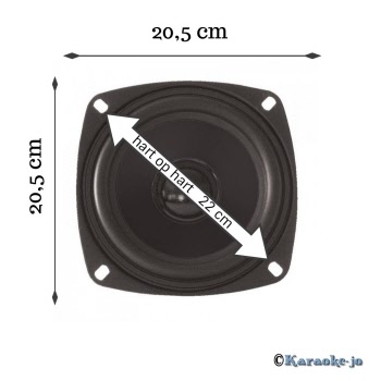 Rockwood Bas 200 mm 4 Ohm - kopen bij