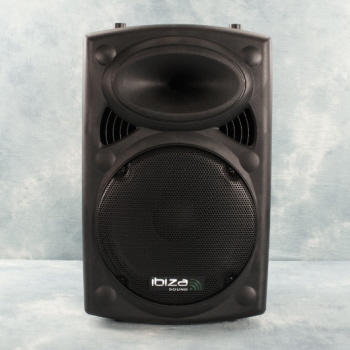 Ibiza SLK15- BT actieve set met bluetooth/usb/sd