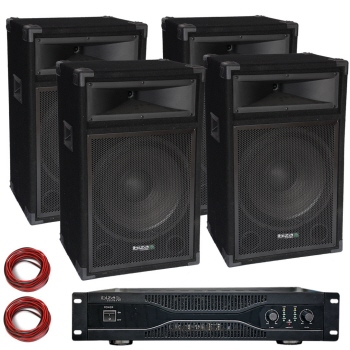 bijl Kauwgom renderen versterker en speakers, Platenspeler met versterker, speakers Complete set  kopen? - finnexia.fi