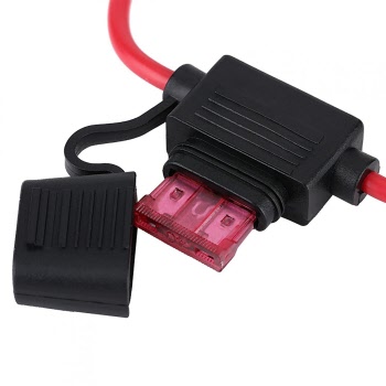 16 mm² Accu Aansluitset 1,5 meter MEGA zekering 40A tot Max. 125A - Stuks
