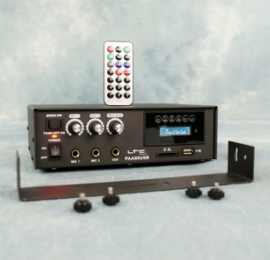 TLC Ltc PAA60USB Power Amplifier Hi-Fi DJ PA (USB SD MP3 Inputs, 2 X Microphone Inputs, 12V - View #7