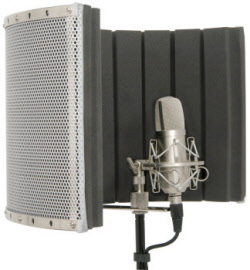 fundament Fahrenheit wijs Studio microfoon reflectiescherm